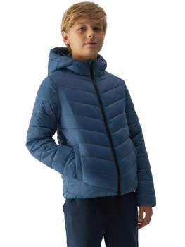 Chlapčenská páperová bunda so syntetickou výplňou 4F 4FJWAW24TDJAM460-32S