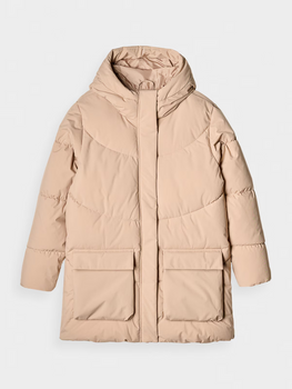 Dámska zimná páperová bunda so syntetickou výplňou 4F 4FWAW24TDJAF474-83S