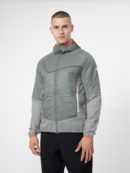 Trekingová bunda s izoláciou primaloft® black eco pre mužov 4F