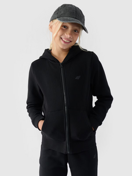 Dievčenská mikina s kapucňou 4F Junior 4FJWMM00TSWSF1315-20S