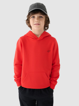 Chlapčenská mikina s kapucňou 4F Junior 4FJWMM00TSWSM1292-70S