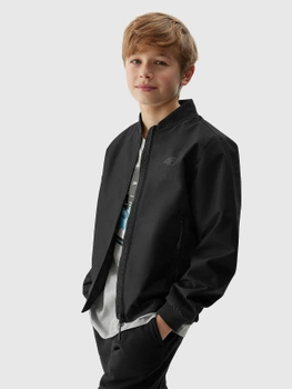 Chlapčenská prechodná bejzbalová bunda 4F