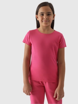 Hladké dievčenské tričko 4F Junior