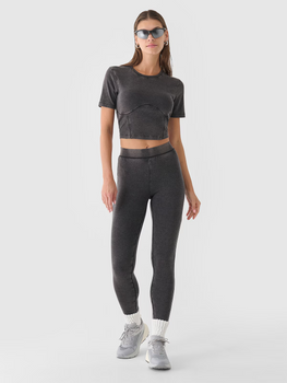 Dámske pletené legíny 4F 4FRAW24TTIGF250-20S