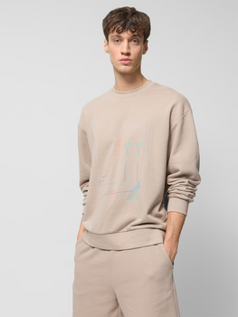 Bluza dresowa nierozpinana bez kaptura męska Outhorn OTHWSS24TSWSM1172-83S