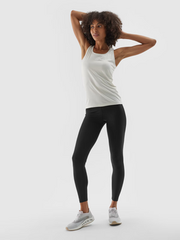 Dámske tréningové legíny so stredným strihom 4F 4FWAW24TFTIF301-20S