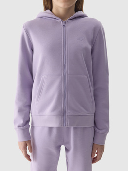 Dievčenská mikina s kapucňou 4F Junior