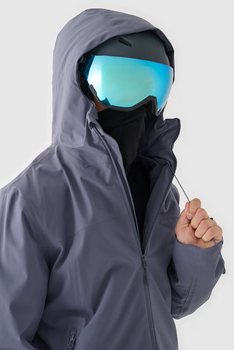Pánska membránová lyžiarska bunda 5000 4F 4FWAW24TTJAM579-32S