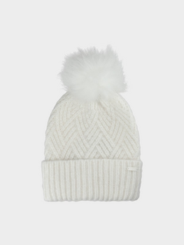 Dievčenská zimná čiapka s bambulou 4F Junior 4FJWAW24ACAPF419-12S