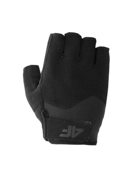 Cyklistické rukavice s gélovými vložkami unisex 4F