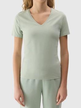 Dámske hladké tričko z organickej bavlny 4F