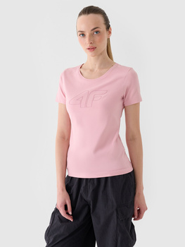 Dámske slim tričko s potlačou 4F 4FWMM00TTSHF1846-56S