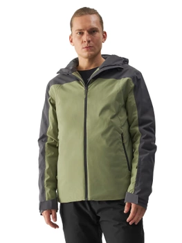 Pánska zimná lyžiarska bunda 4F 4FWAW24TTJAM579-43S