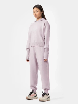 Dámske pletené nohavice jogger 4F