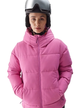 Dámska zimná páperová lyžiarska bunda 4F 4FWAW24TTJAF573-55S