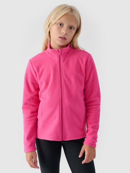 Dievčenský úzky fleece so stojačikom 4F Junior 4FJWMM00TFLEF261-55S