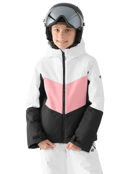 Dievčenská zimná lyžiarska bunda 4F 4FJWAW24TTJAF545-20S