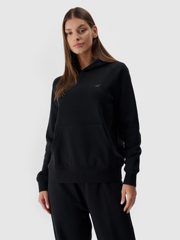 Dámska mikina 4F 4FWMM00TSWSF1764-20S s kapucňou bez prúžkov