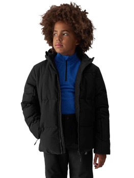 Chlapčenská zimná páperová lyžiarska bunda 4F 4FJWAW24TTJAM534-20S