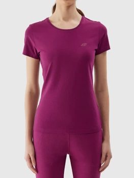 Dámske elastické hladké tričko 4F