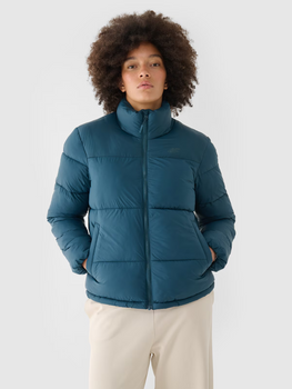 Dámska zimná páperová bunda 4F 4FWAW24TDJAF469-46S