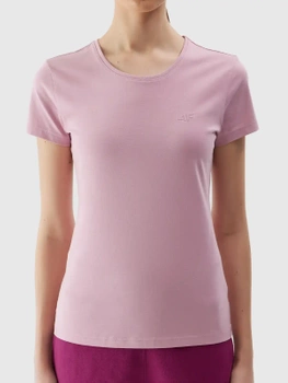 Dámske elastické hladké tričko 4F