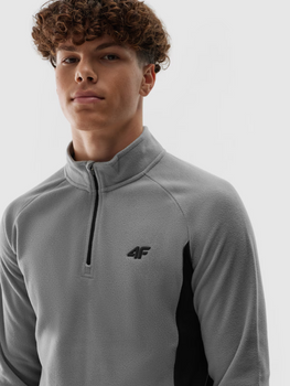 Pánske fleecové termoprádlo (vrchné) 4F 4FWAW24UFLEM045-27S